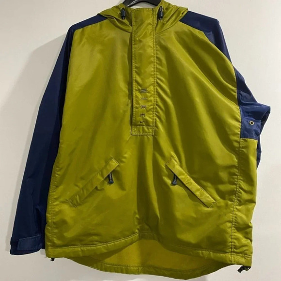 Vintage Nike 90s Anorak Windbreaker Rain Jacket Coat Size XL 1/2 Zip Pullover - Picture 1 of 16